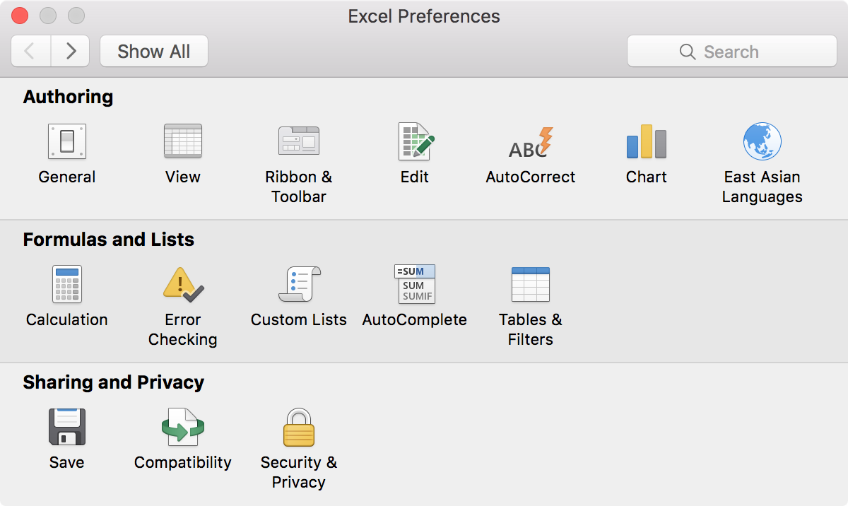 where is the design tab on excel for mac